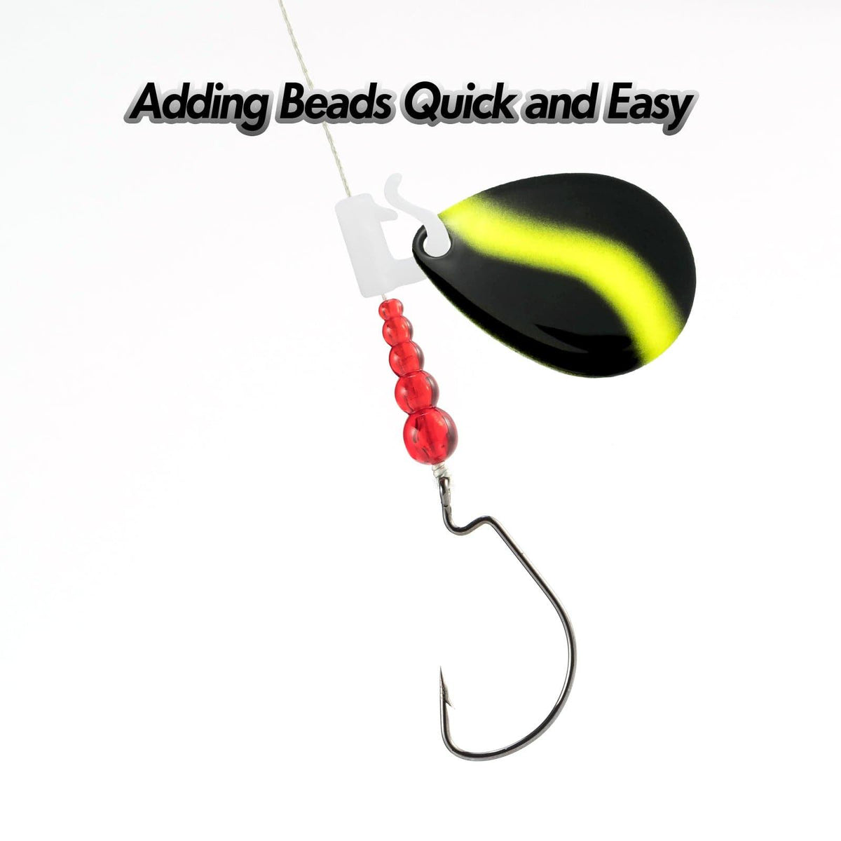 Dr.Fish 50pcs Fishing Stacked Beads 0.71'' - Dr.Fish Tackles