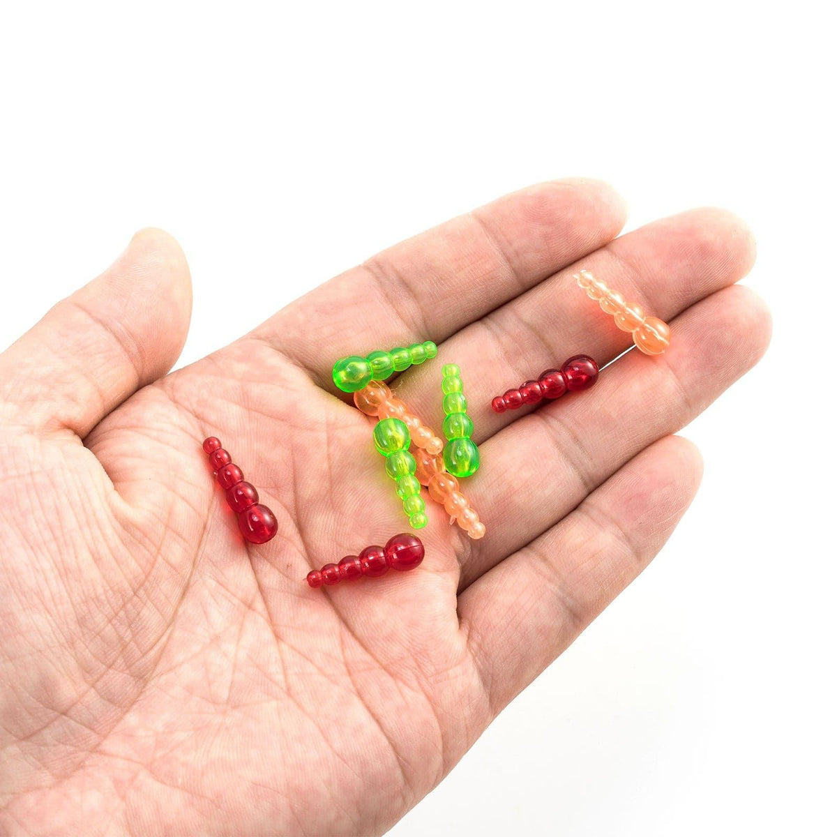 Dr.Fish 50pcs Fishing Stacked Beads 0.71'' - Dr.Fish Tackles