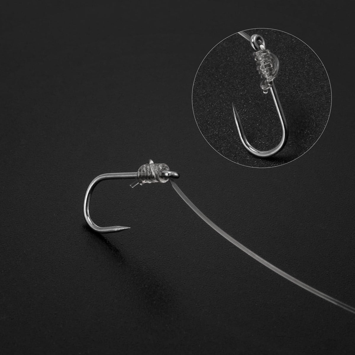 Dr.Fish 50pcs Eyed Barbless Hooks - Dr.Fish Tackles
