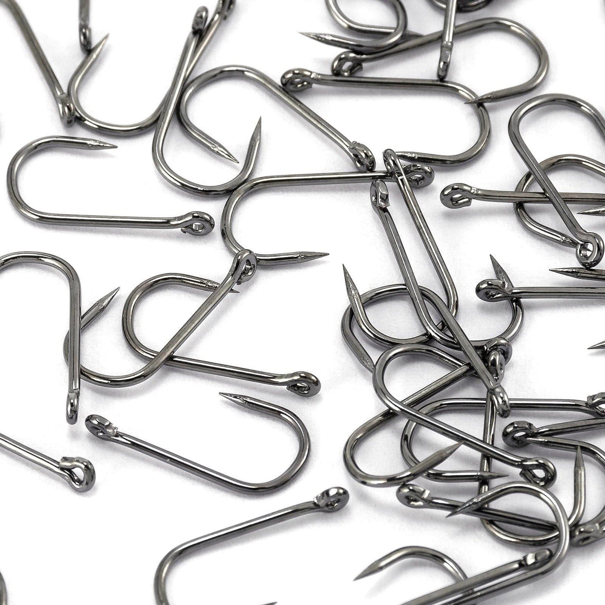 Dr.Fish 50pcs Eyed Barbless Hooks - Dr.Fish Tackles