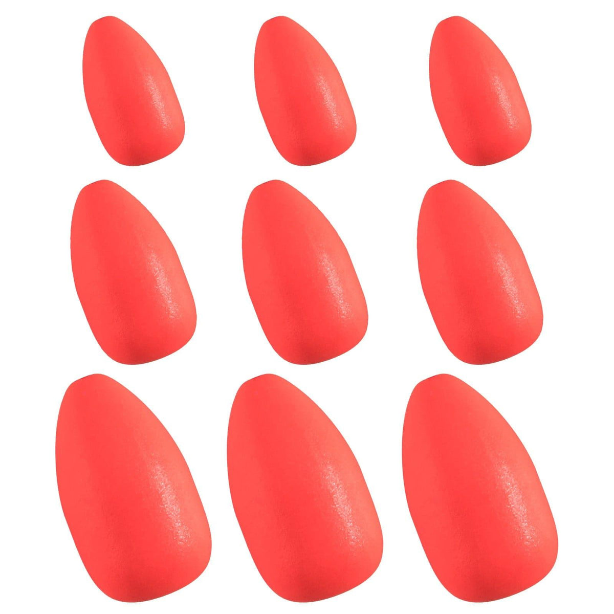 Dr.Fish 20/60pcs Bullet Foam Floats 6 Sizes - Dr.Fish Tackles