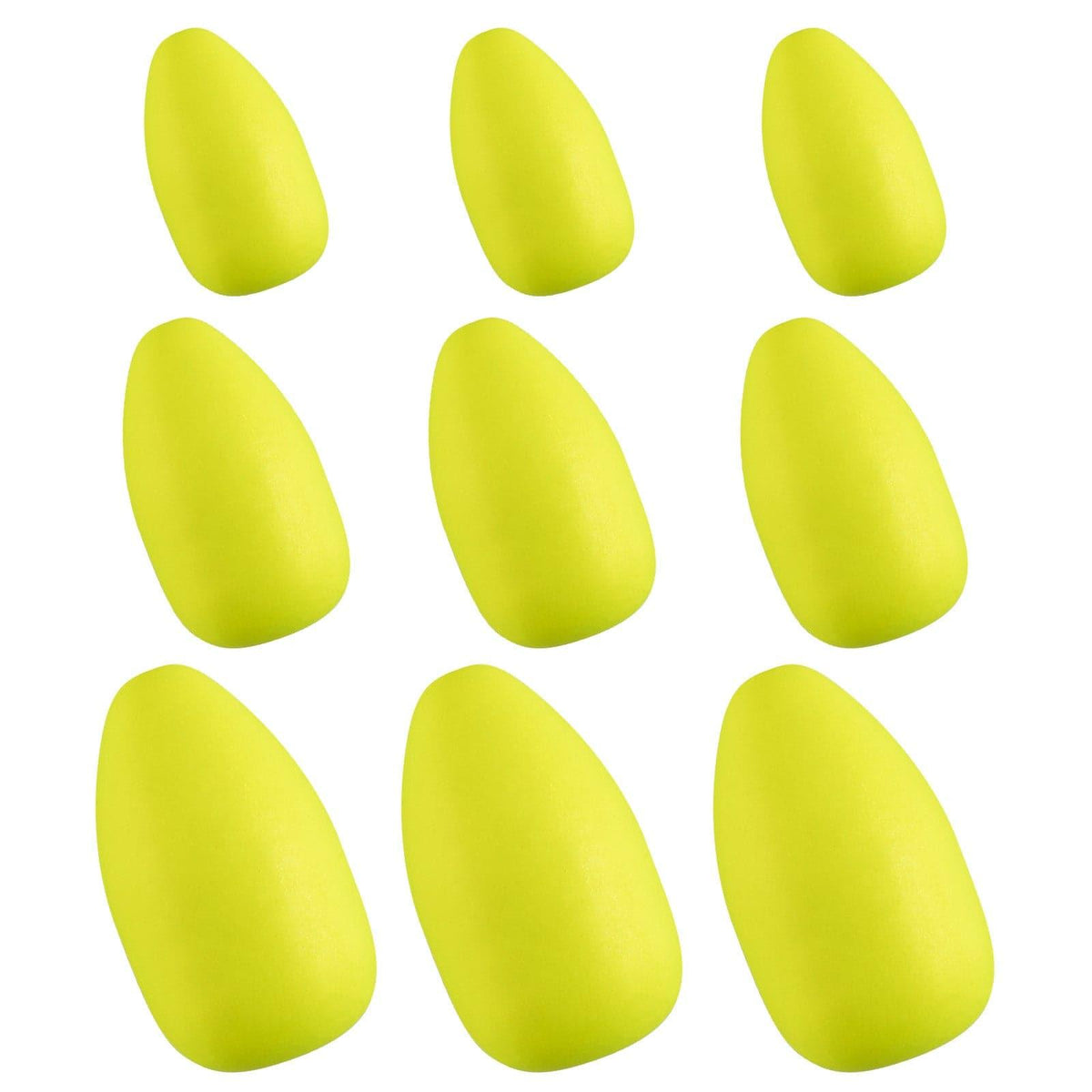 Dr.Fish 20/60pcs Bullet Foam Floats 6 Sizes - Dr.Fish Tackles