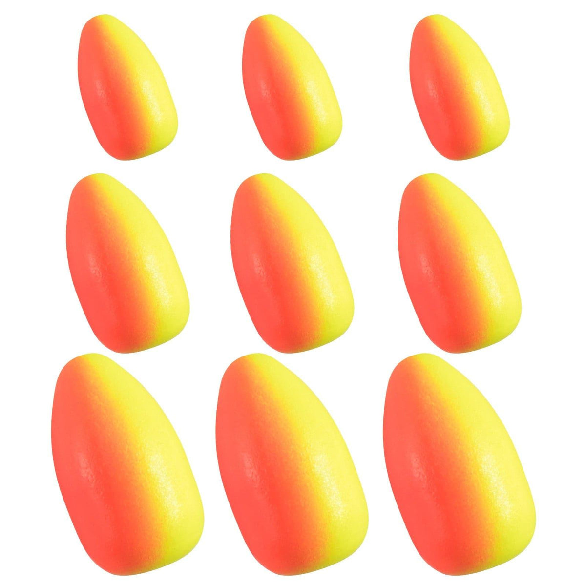 Dr.Fish 20/60pcs Bullet Foam Floats 6 Sizes - Dr.Fish Tackles