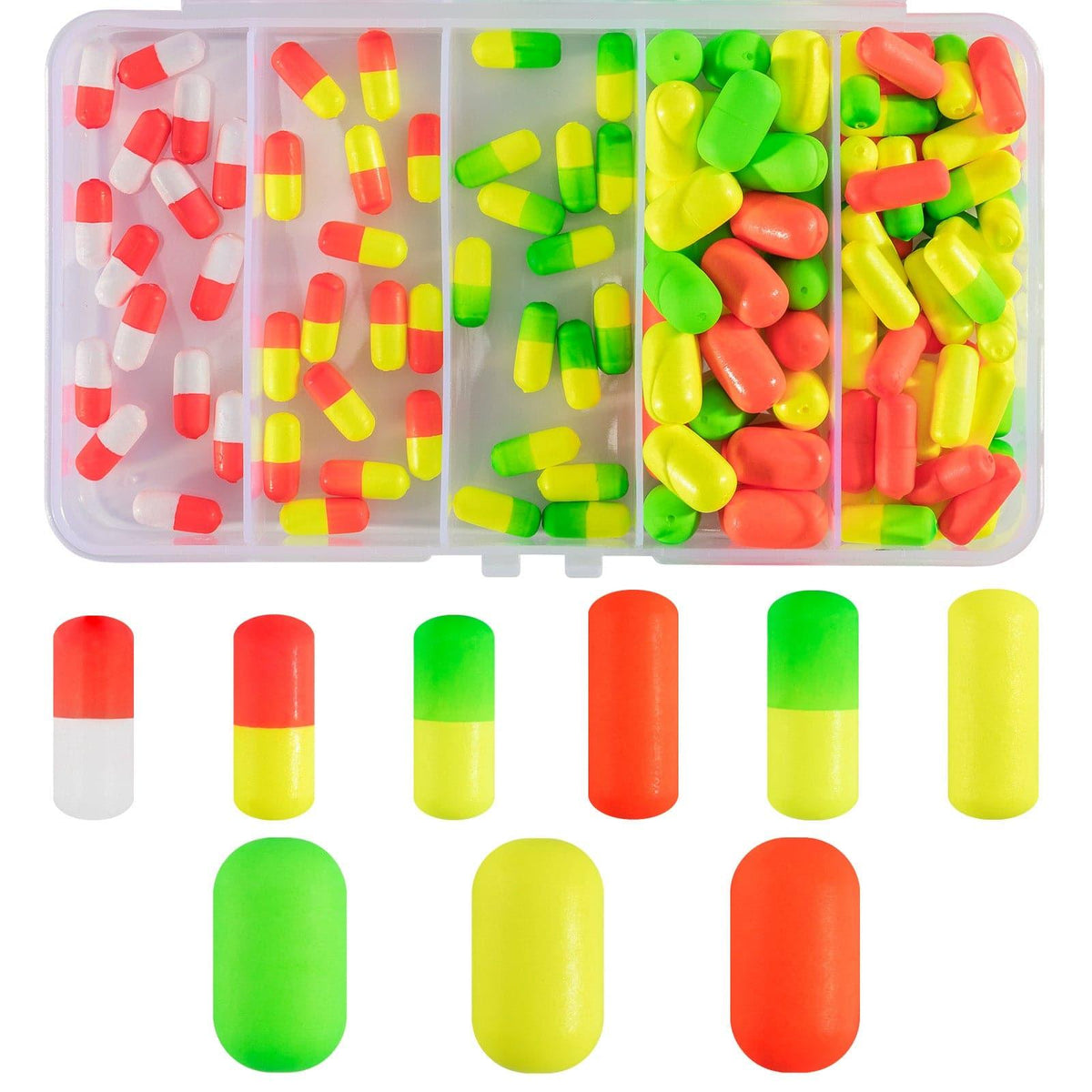 Dr.Fish 120/150pcs Foam Fishing Floats Kit - Dr.Fish Tackles