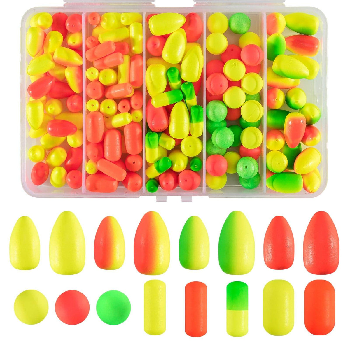 Dr.Fish 120/150pcs Foam Fishing Floats Kit - Dr.Fish Tackles