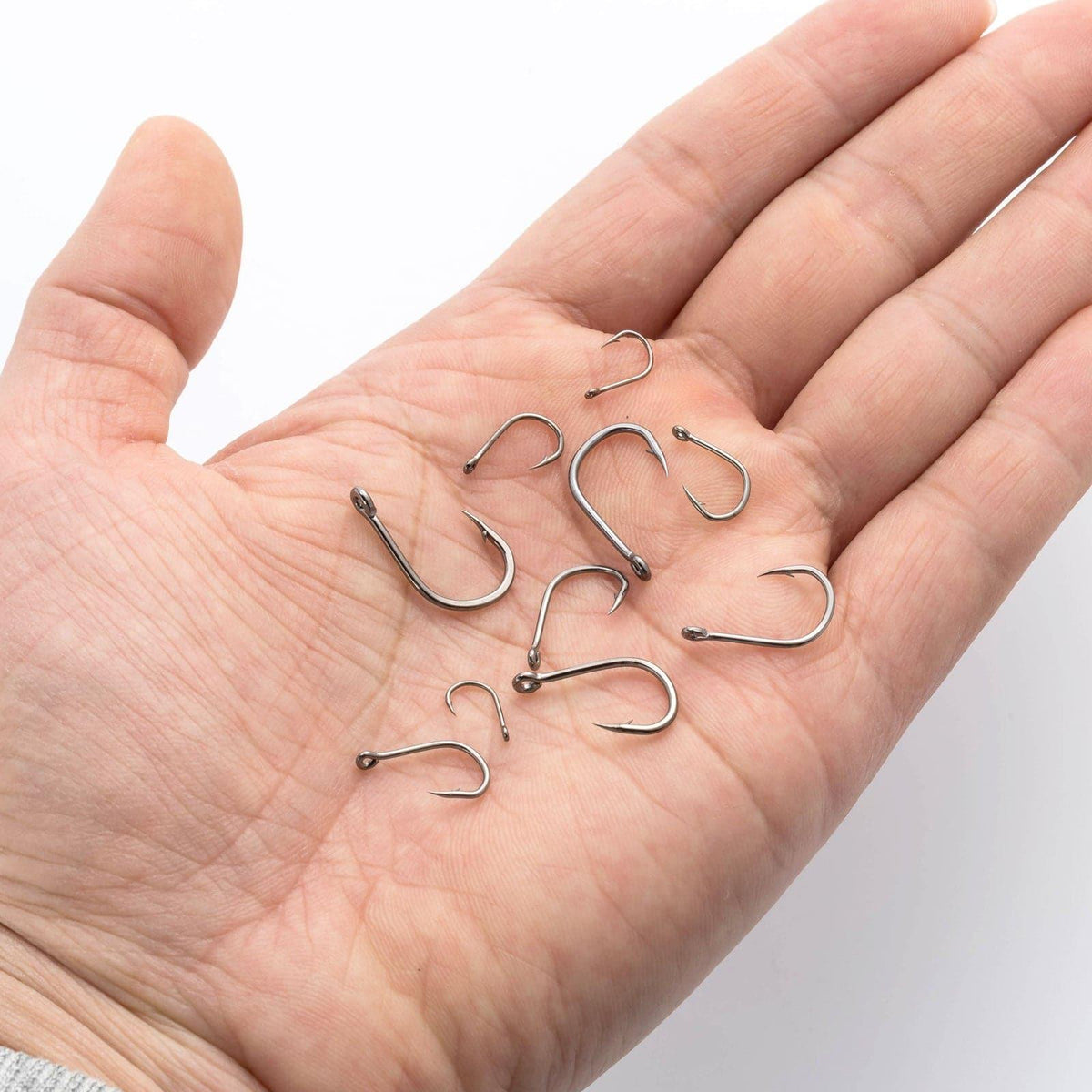 Dr.Fish 1000pcs Black Fishing Hooks Kit - Dr.Fish Tackles