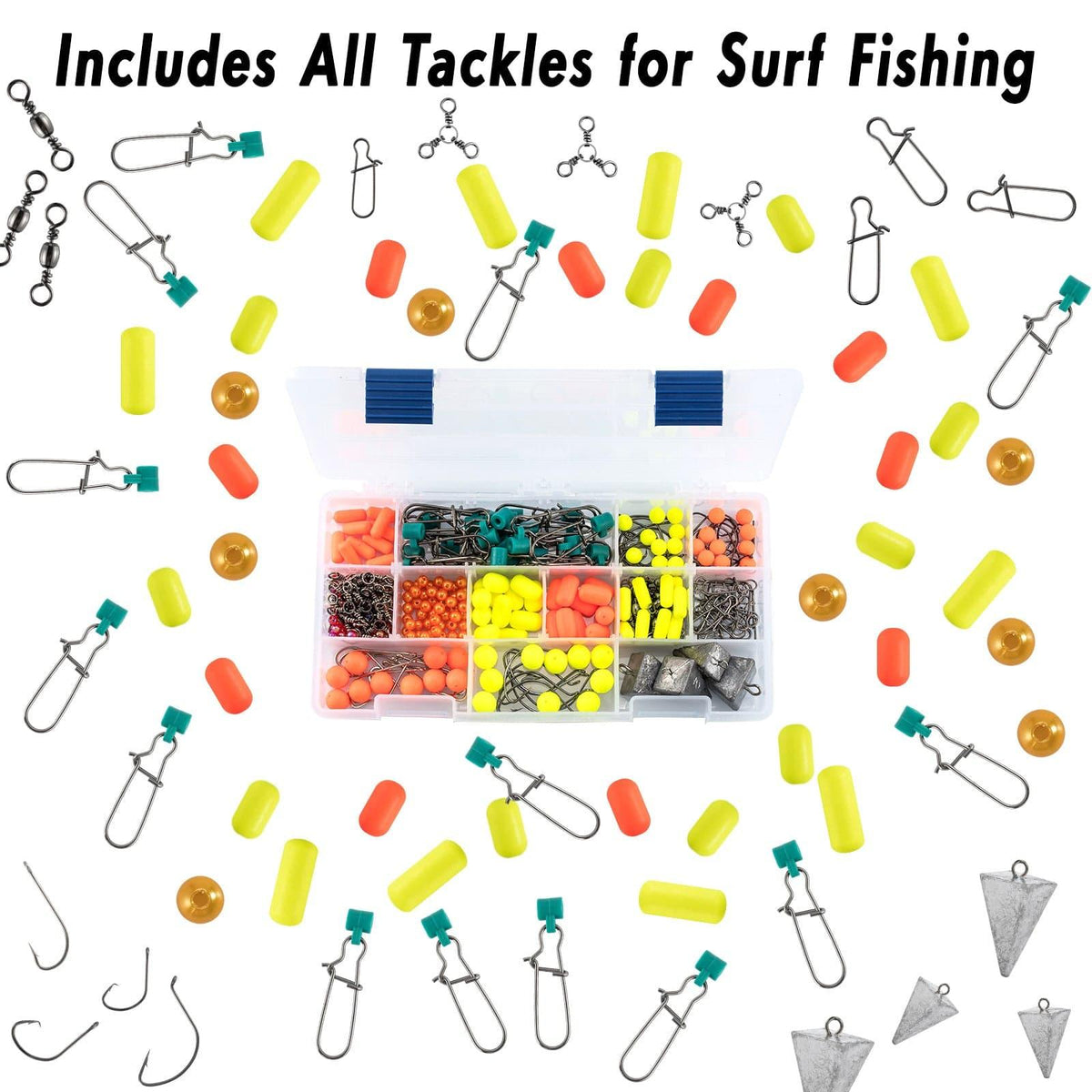 Dr.Fish 304pcs Bottom Surf Fishing Rig Making Kit - Dr.Fish Tackles