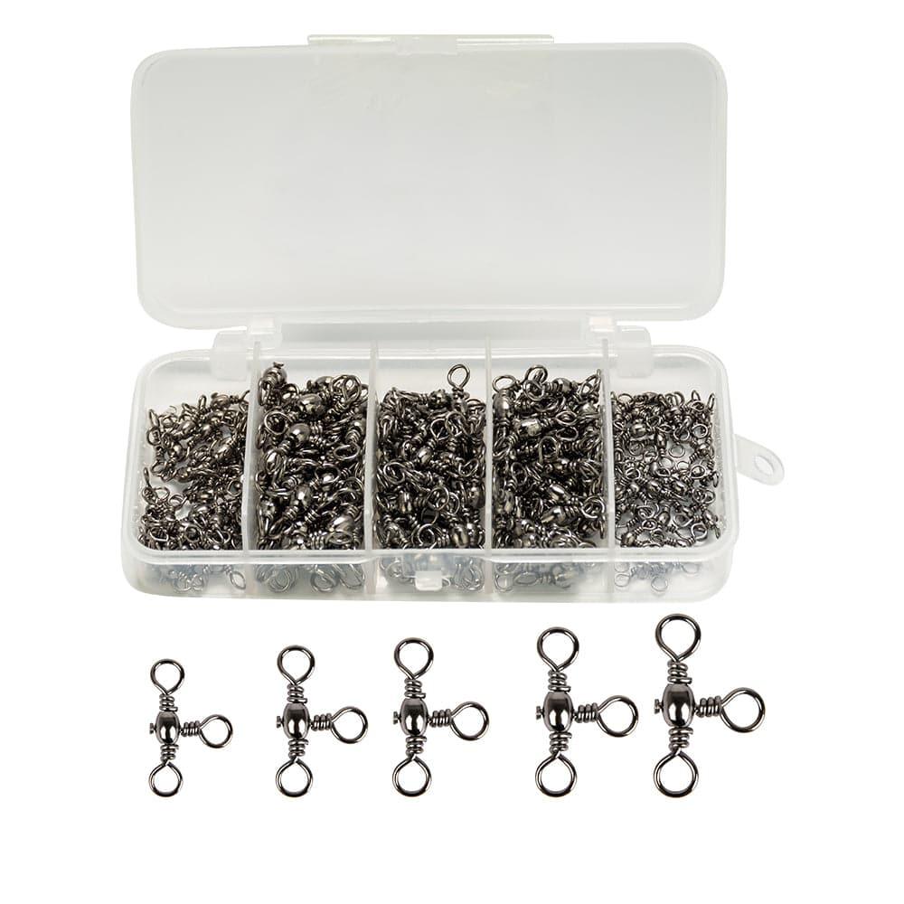 Dr.Fish 150pcs 3 Way Barrel Swivels Kit 35-101lb - Dr.Fish Tackles