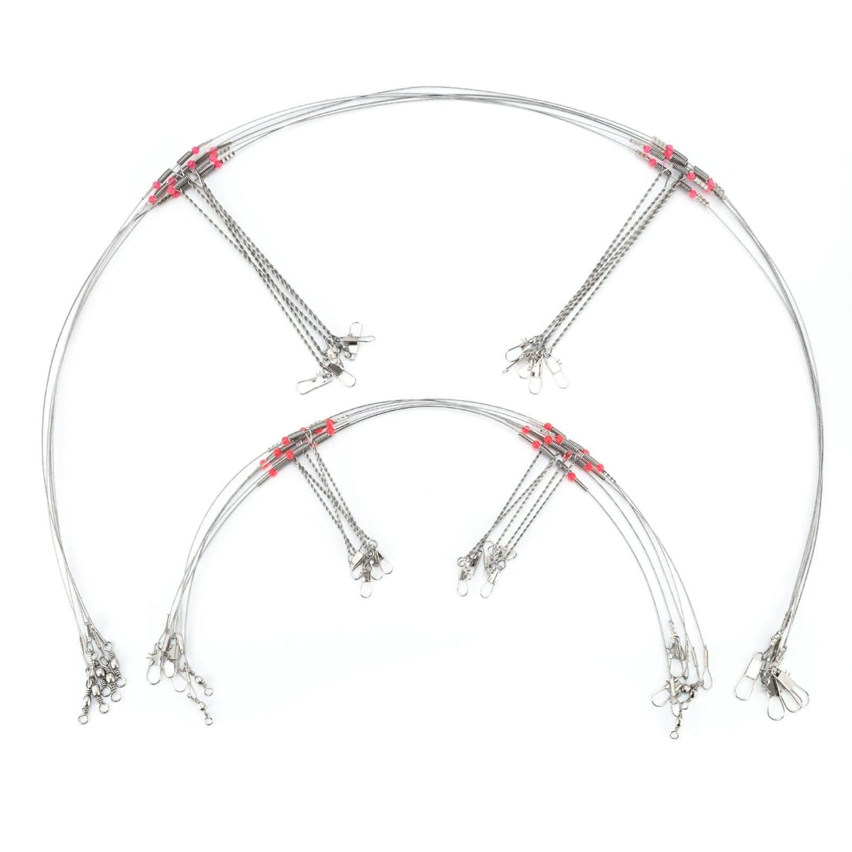 Dr.Fish 10pcs Sea Fishing Wire Trace Leaders - Dr.Fish Tackles