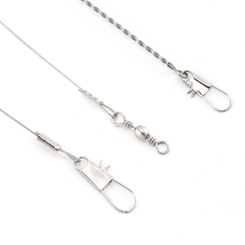 Dr.Fish 10pcs Sea Fishing Wire Trace Leaders - Dr.Fish Tackles