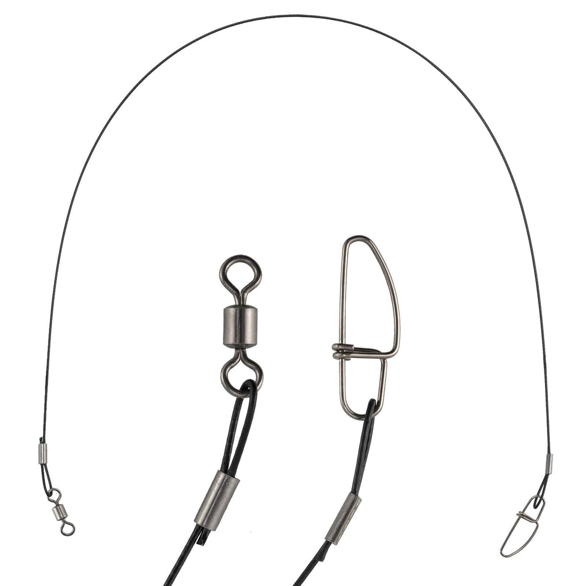 Dr.Fish 30pcs Fishing Trace Wire Leaders 19.6''/128lb - Dr.Fish Tackles