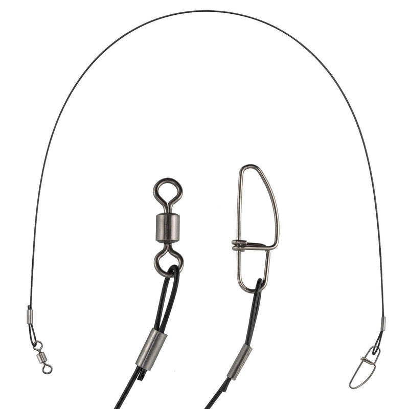 Dr.Fish 30pcs Fishing Trace Wire Leaders 19.6''/128lb - Dr.Fish Tackles