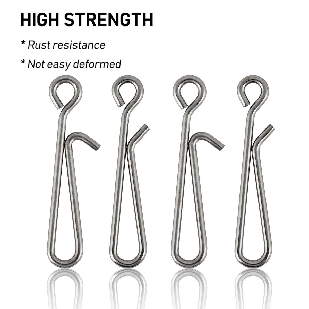 Dr.Fish 50pcs Fast Clips Type A 11-77lb - Dr.Fish Tackles