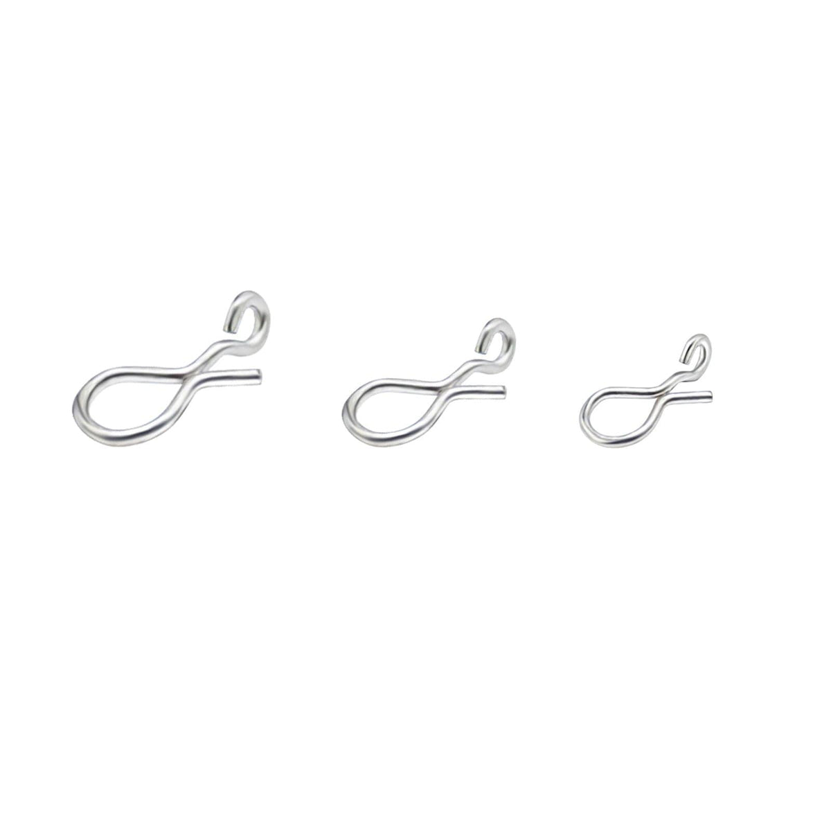 Dr.Fish 100pcs Fly Fishing Snaps Stainless Steel - Dr.Fish Tackles