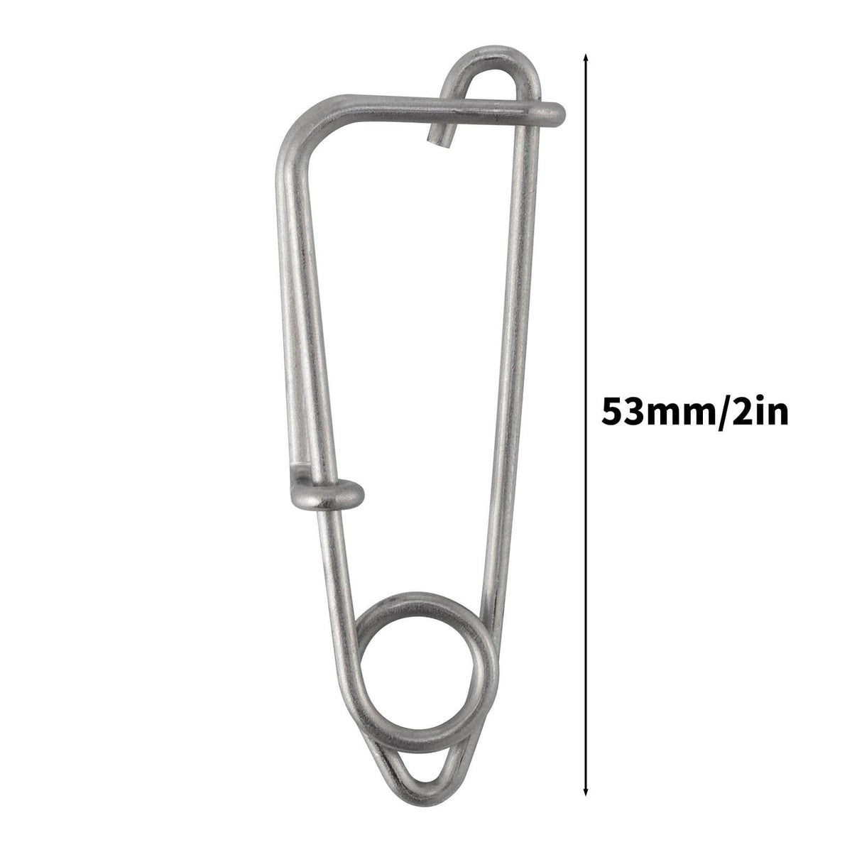 Dr.Fish 10pcs Sliver Trotline Clips - Dr.Fish Tackles