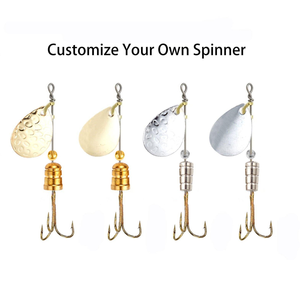 Dr.Fish 100pcs Fishing Spinner Shafts - Dr.Fish Tackles