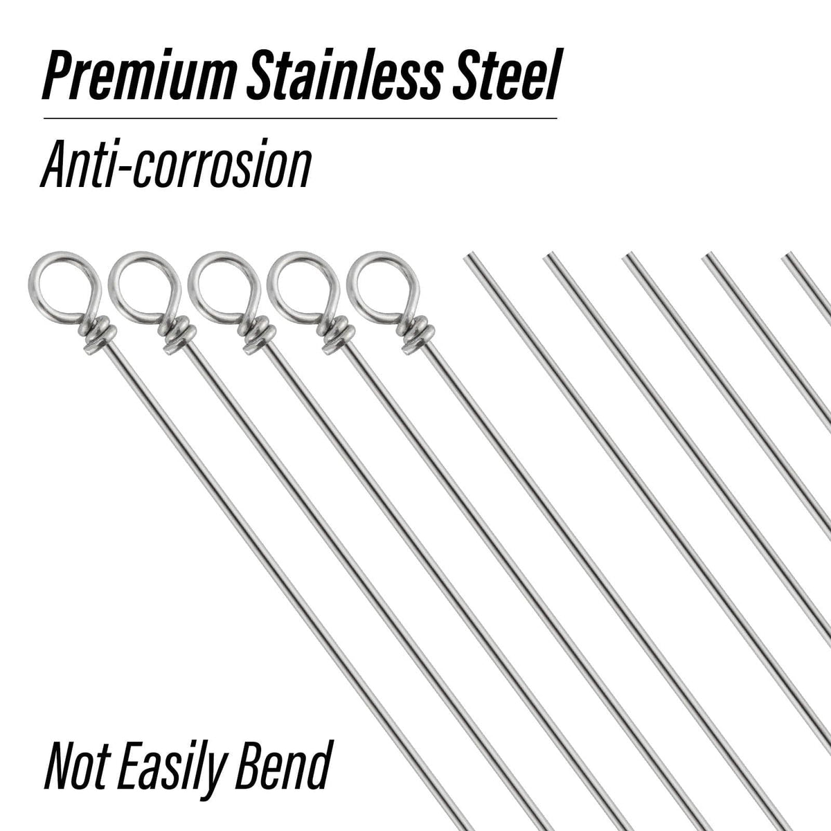 Dr.Fish 100pcs Fishing Spinner Shafts - Dr.Fish Tackles