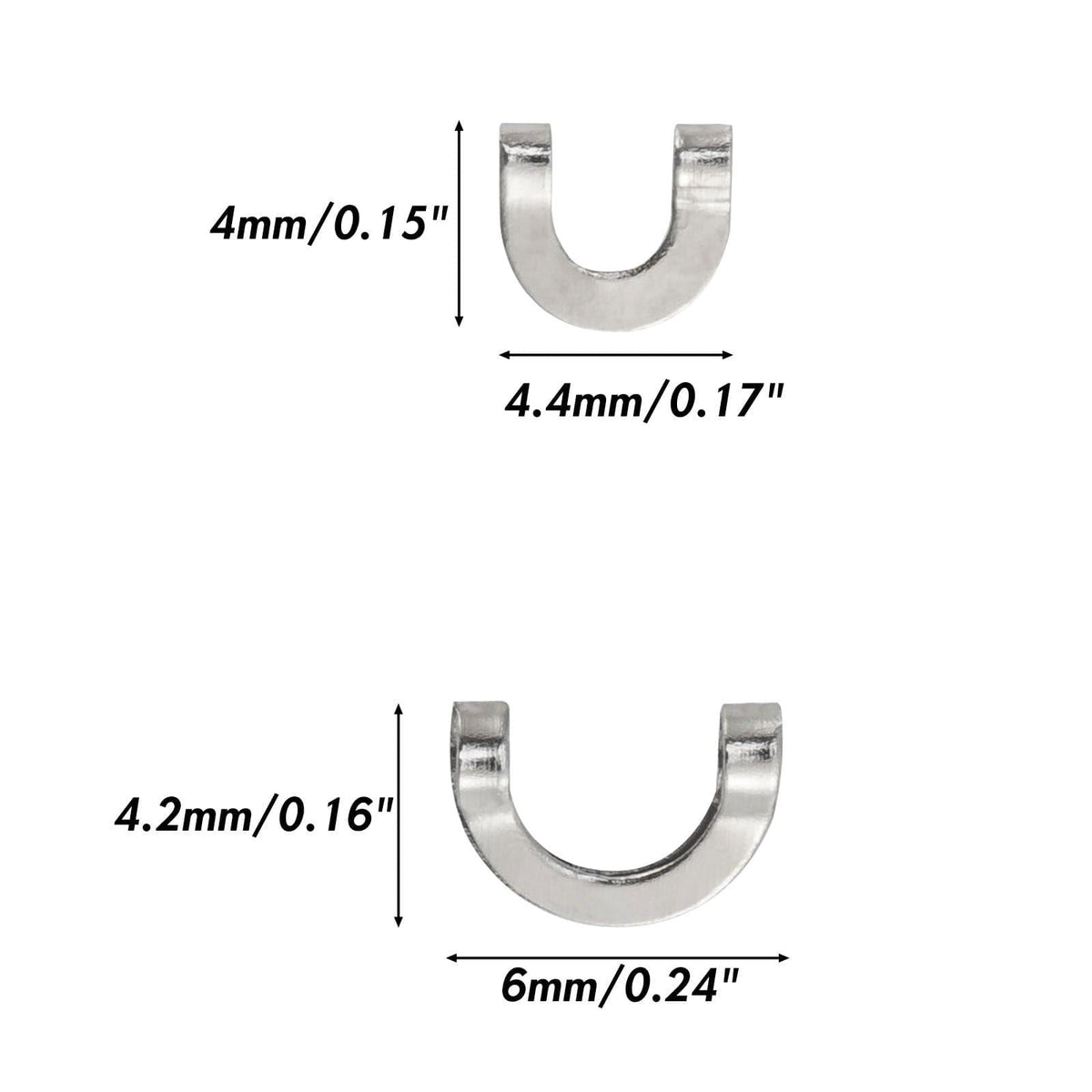 Dr.Fish 100pcs Folded Spinner Clevis - Dr.Fish Tackles
