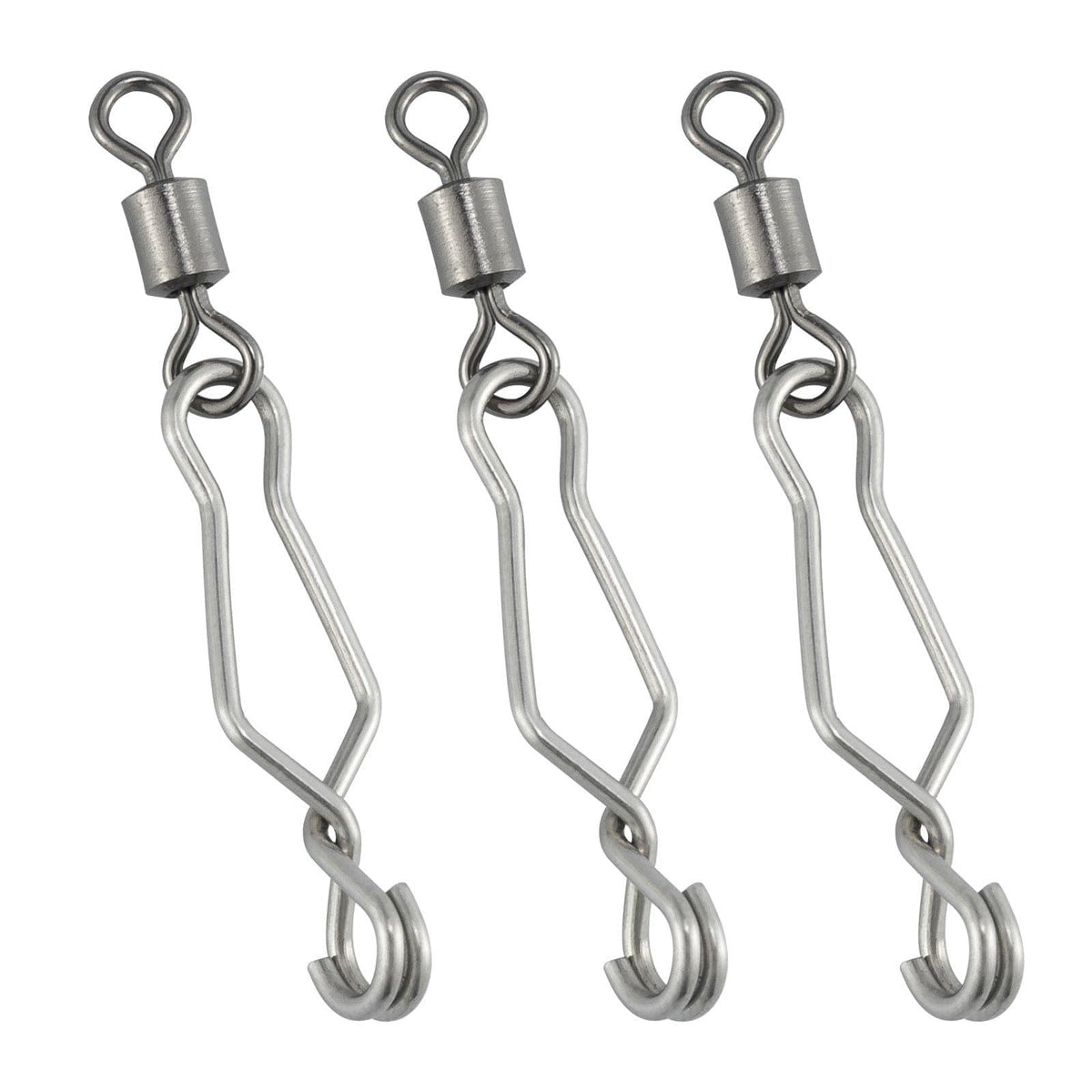 Dr.Fish 20pcs Speed Clip with Rolling Swivel 31-95lb - Dr.Fish Tackles