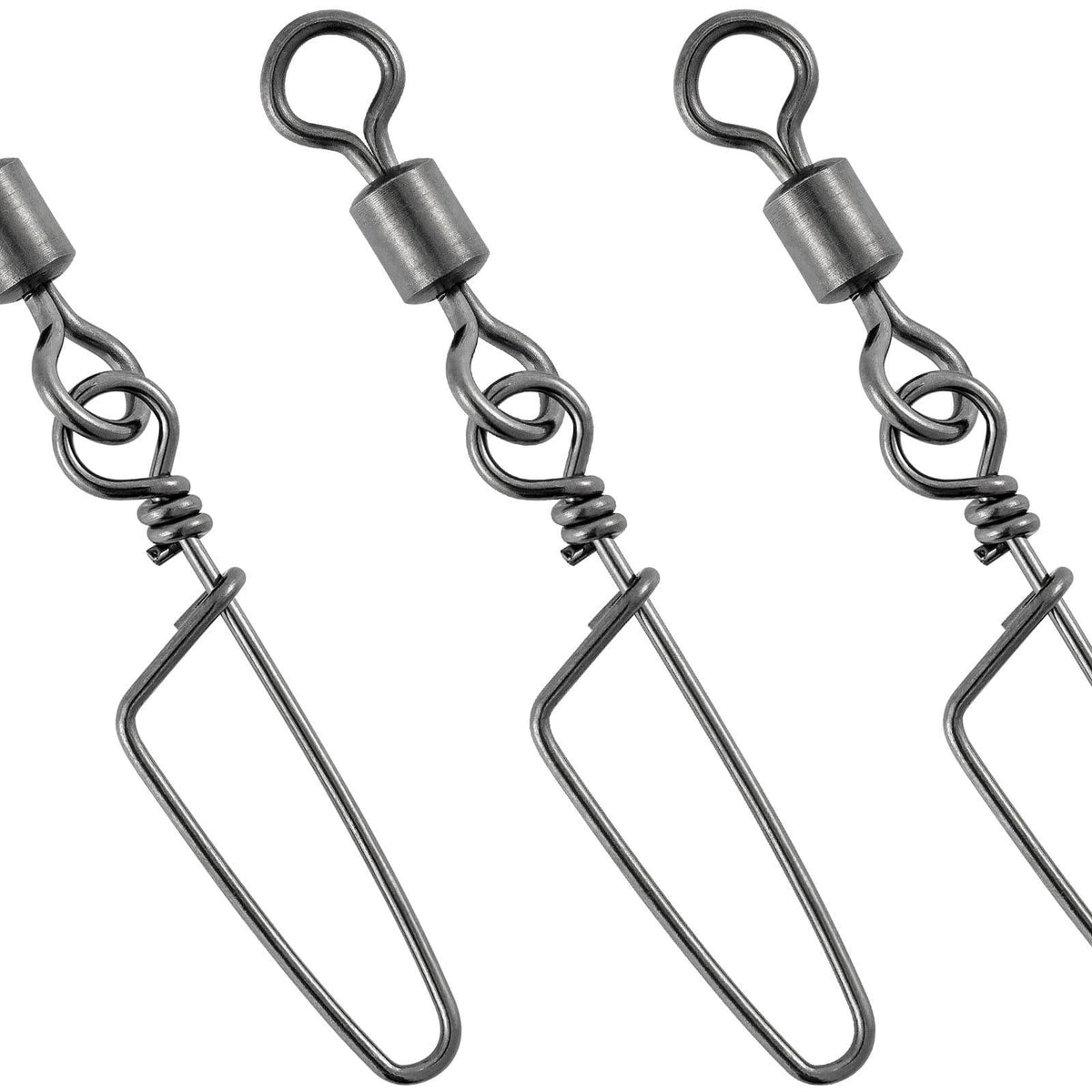 Dr.Fish 30pcs Rolling Swivels with Coastlock Snaps 18-198lb - Dr.Fish Tackles