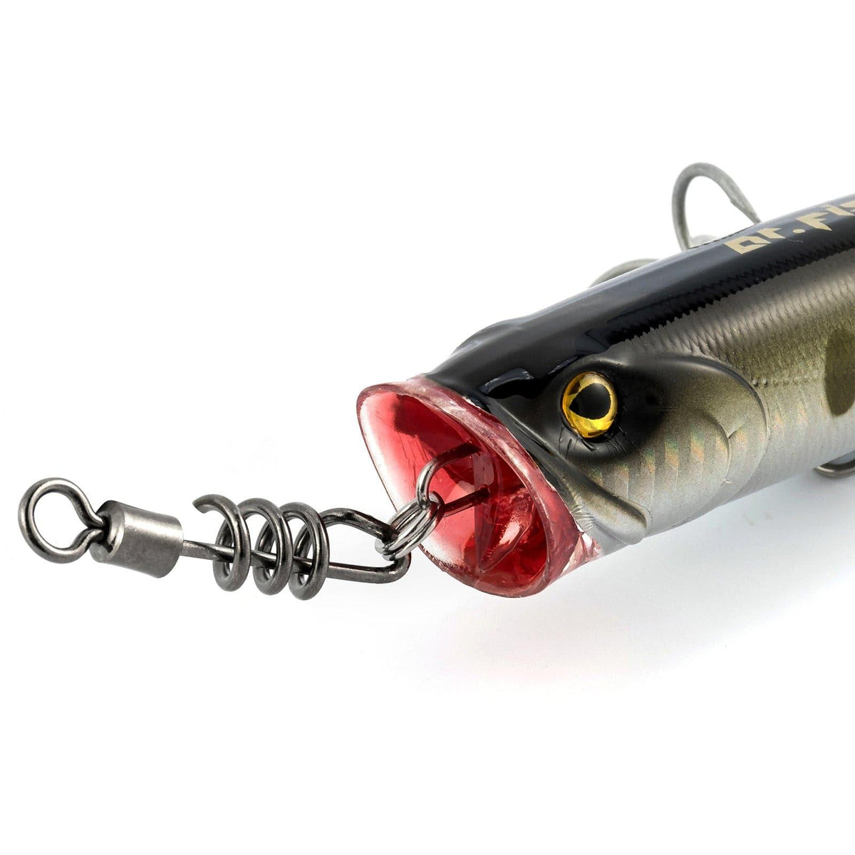 Dr.Fish 10/20pcs Corkscrew Swivels Snaps 42-220lb - Dr.Fish Tackles