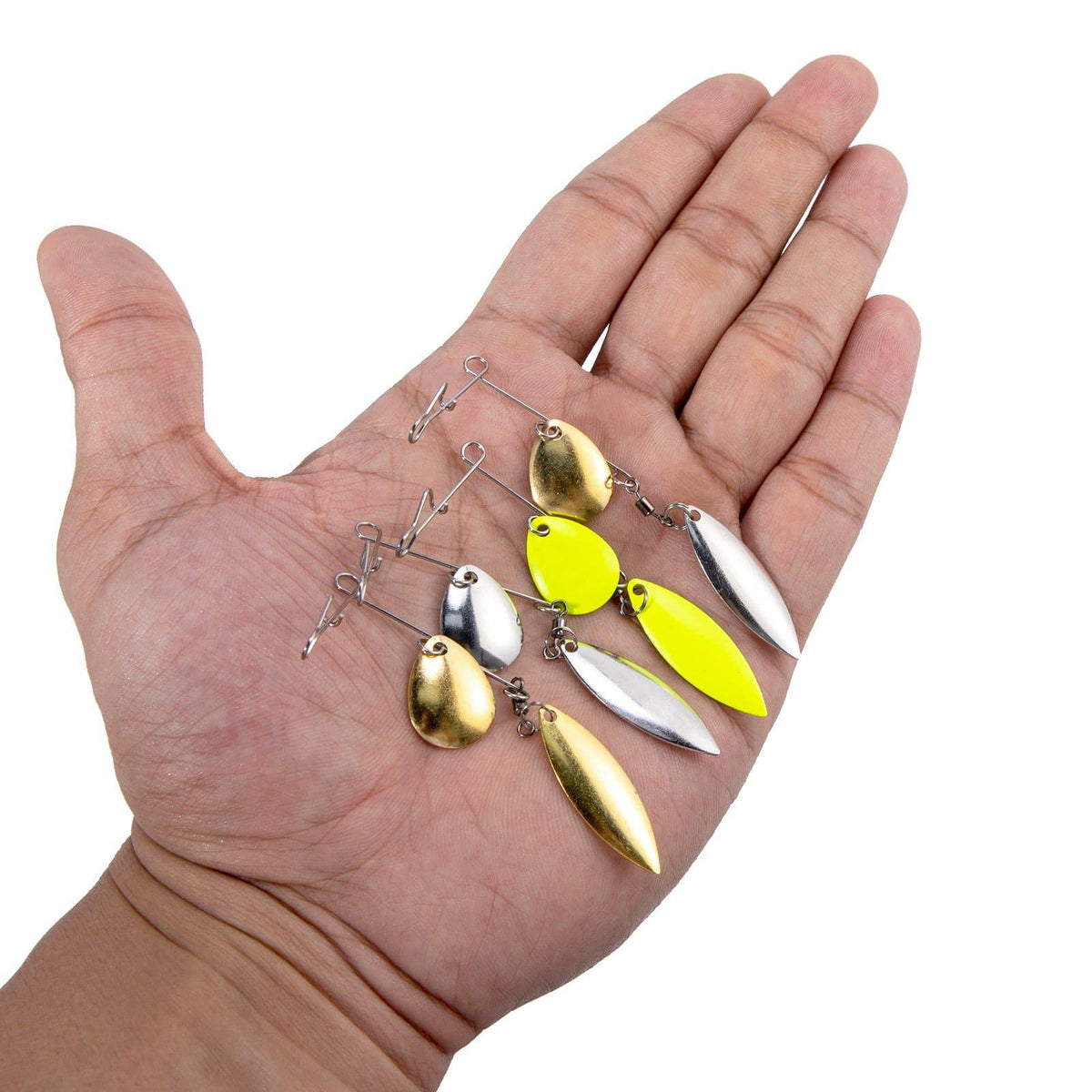 Dr.Fish 10pcs Double Blade Spinnerbait Arms - Dr.Fish Tackles