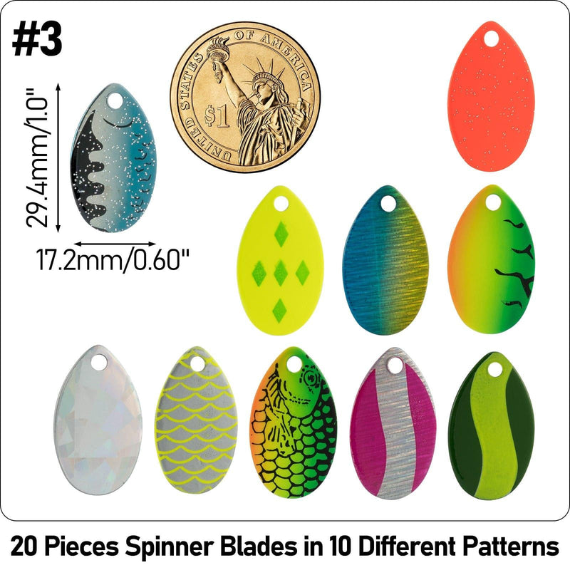 Dr.Fish Lot Indiana Blades Kit - Dr.Fish Tackles