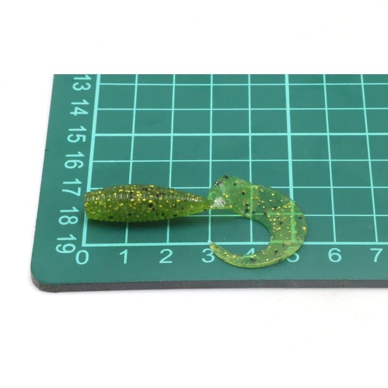 Dr.Fish 14pcs Wide Tail Grubs 2'' - Dr.Fish Tackles