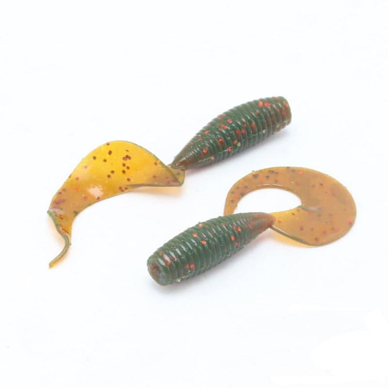 Dr.Fish 14pcs Wide Tail Grubs 2'' - Dr.Fish Tackles