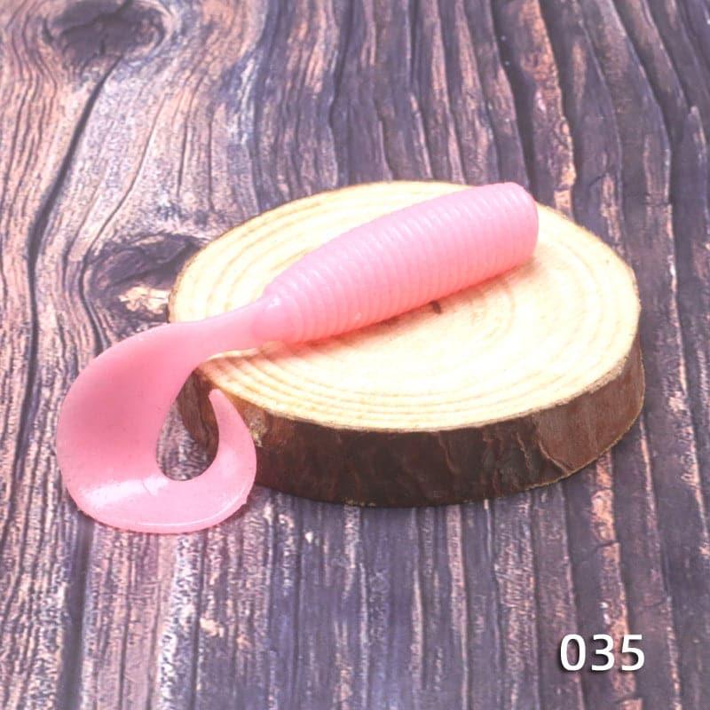 Dr.Fish 6pcs Soft Plastic Grubs 2.75'' - Dr.Fish Tackles
