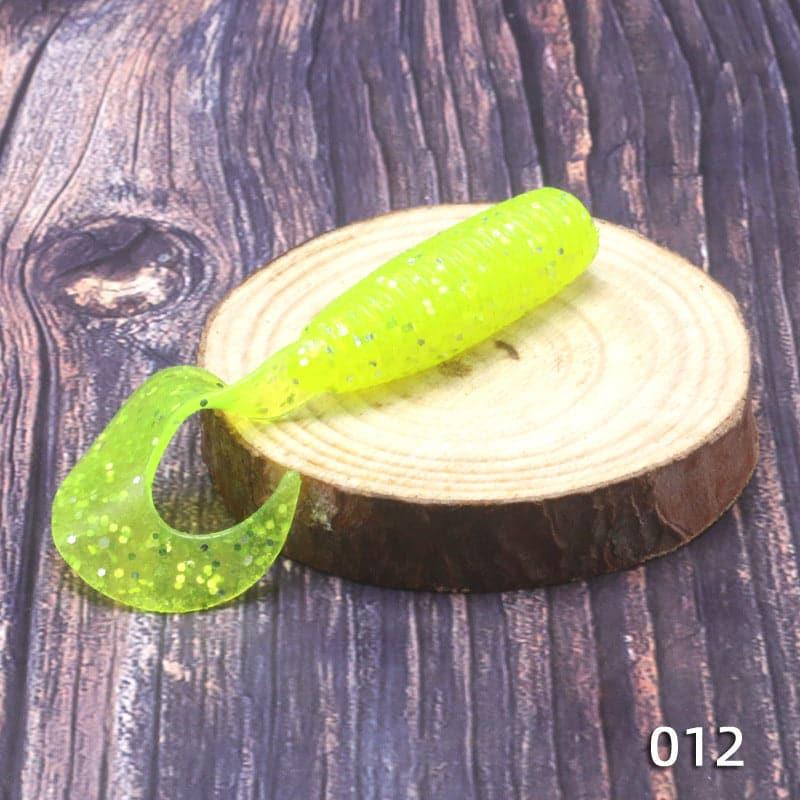 Dr.Fish 6pcs Soft Plastic Grubs 2.75'' - Dr.Fish Tackles