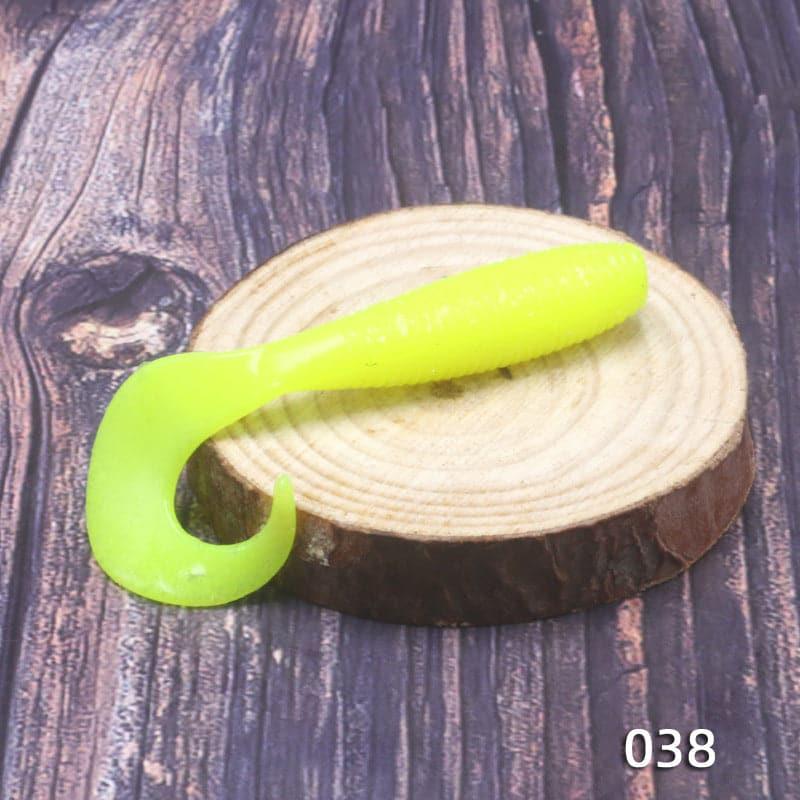 Dr.Fish 10pcs Soft Plastic Grubs 2.36‘’ - Dr.Fish Tackles