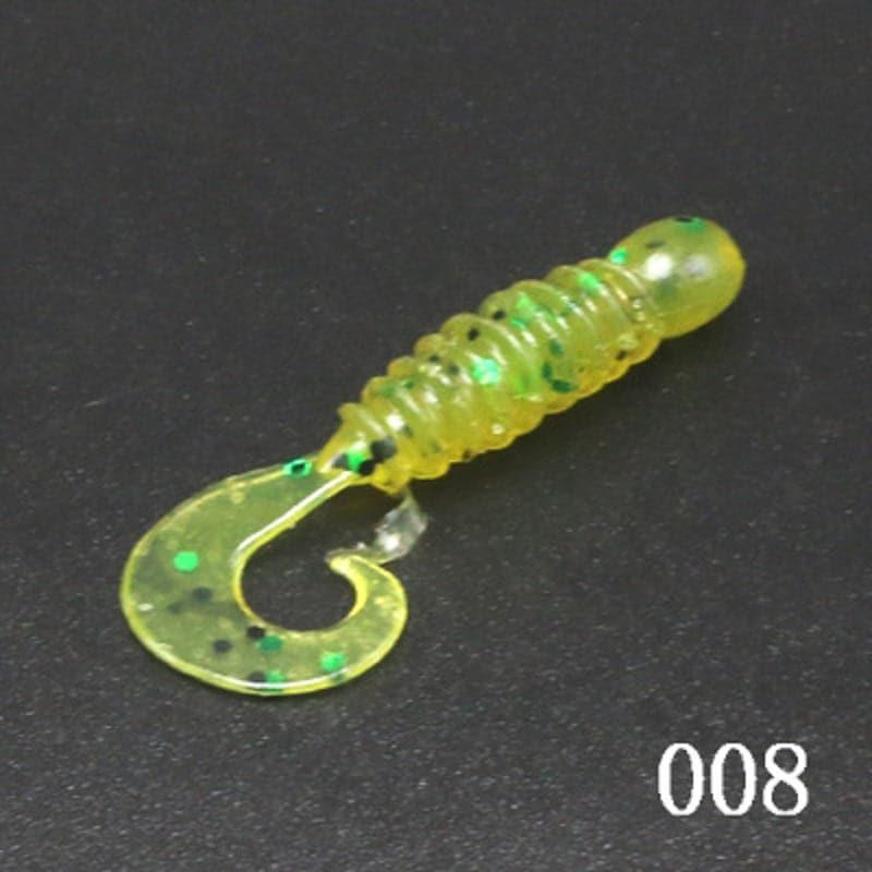 Dr.Fish 14pcs Soft Plastic Grubs 1.57'' - Dr.Fish Tackles