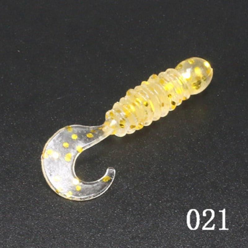 Dr.Fish 14pcs Soft Plastic Grubs 1.57'' - Dr.Fish Tackles
