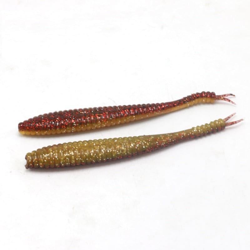 Dr.Fish 6/7pcs Split Tail Swimbaits 3.78'' - Dr.Fish Tackles