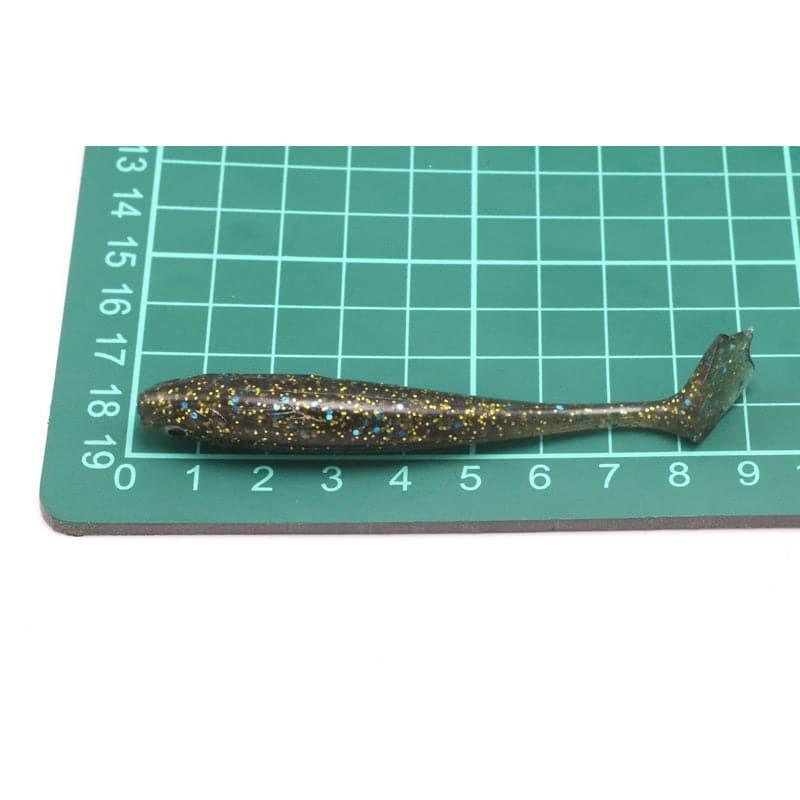 Dr.Fish 5pcs Flavoured Swimbaits Paddle Tail 3.3'' - Dr.Fish Tackles