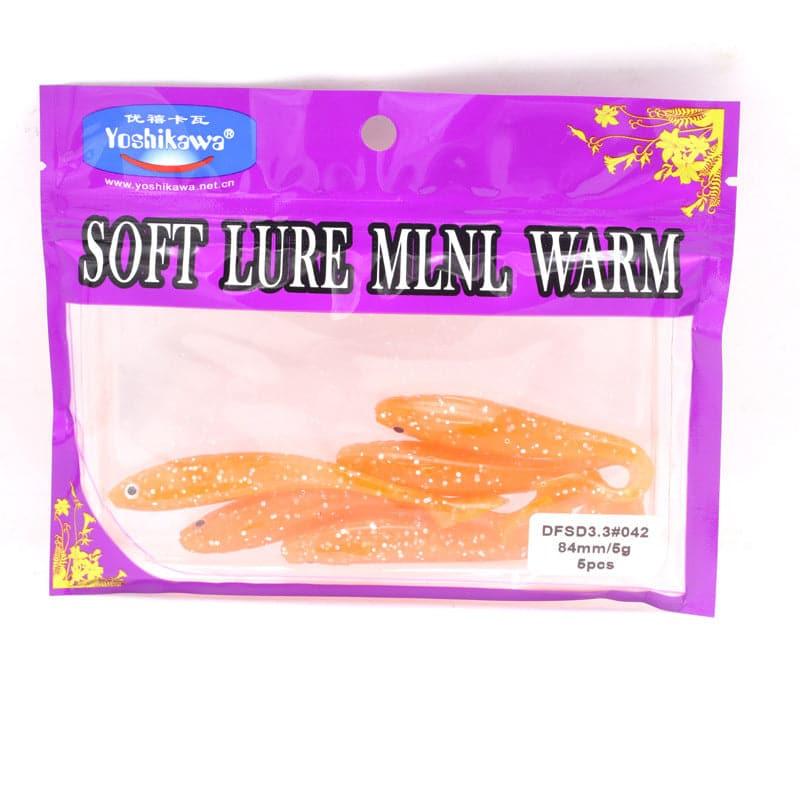 Dr.Fish 5pcs Flavoured Swimbaits Paddle Tail 3.3'' - Dr.Fish Tackles