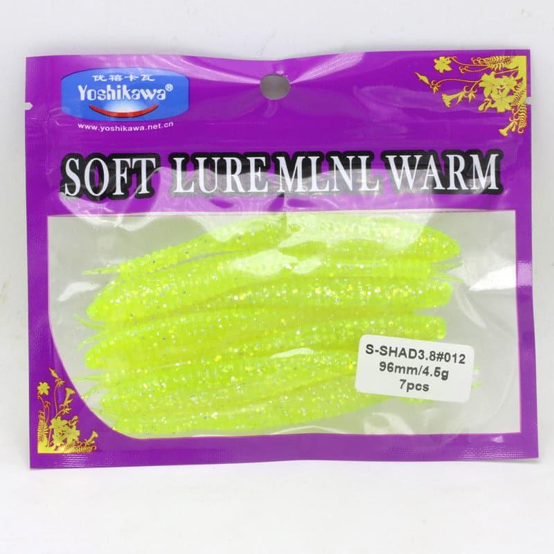 Dr.Fish 6/7pcs Split Tail Swimbaits 3.78'' - Dr.Fish Tackles