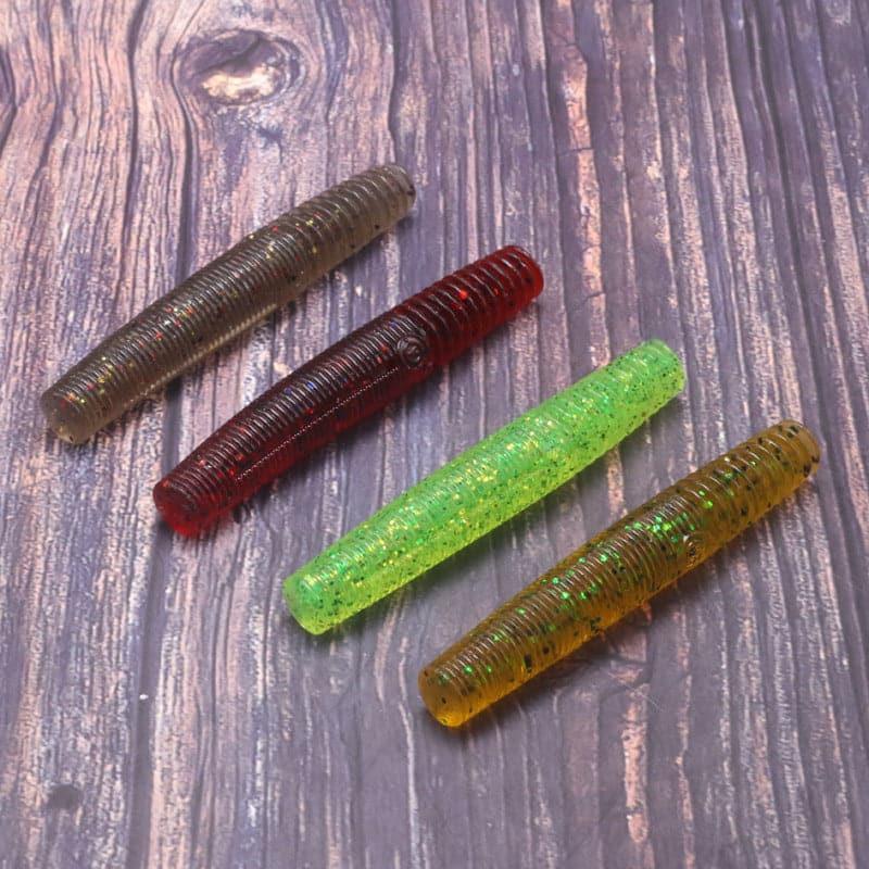 Dr.Fish 8/10pcs Floating Worms 2.75'' - Dr.Fish Tackles