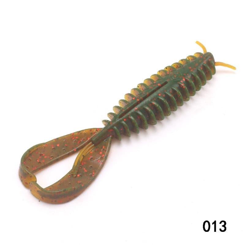 Dr.Fish 6/8pcs Twin Tail Worms 3.54'' - Dr.Fish Tackles