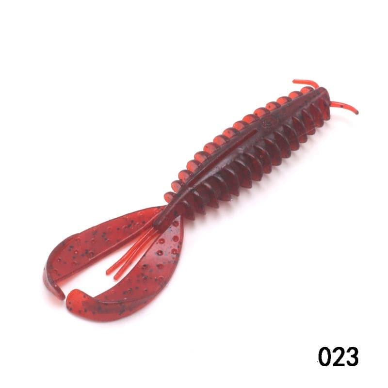 Dr.Fish 6/8pcs Twin Tail Worms 3.54'' - Dr.Fish Tackles
