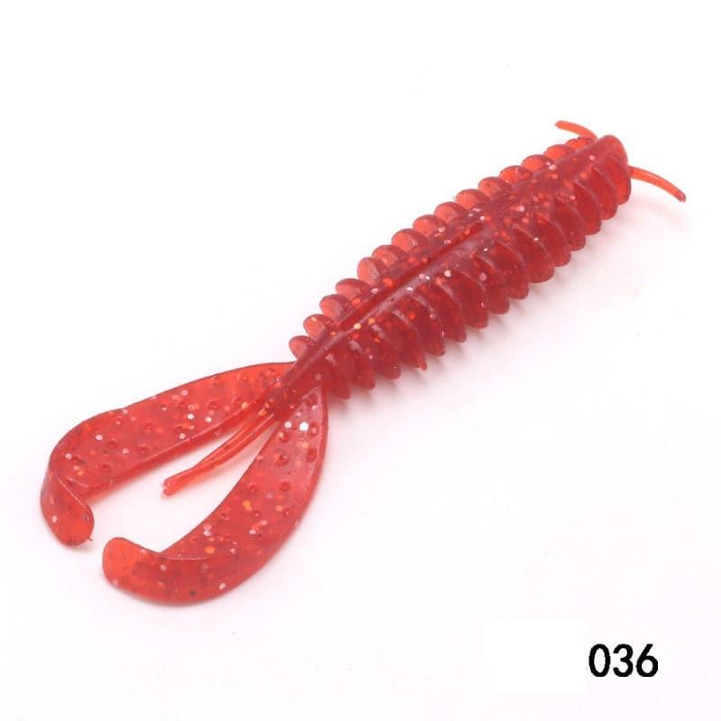 Dr.Fish 6/8pcs Twin Tail Worms 3.54'' - Dr.Fish Tackles