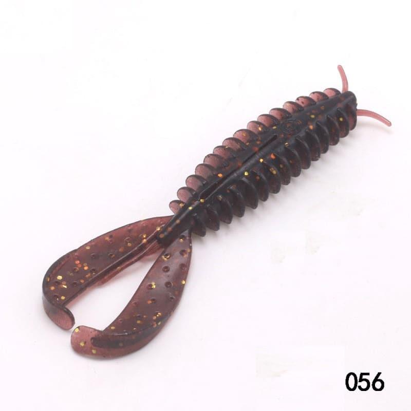 Dr.Fish 6/8pcs Twin Tail Worms 3.54'' - Dr.Fish Tackles