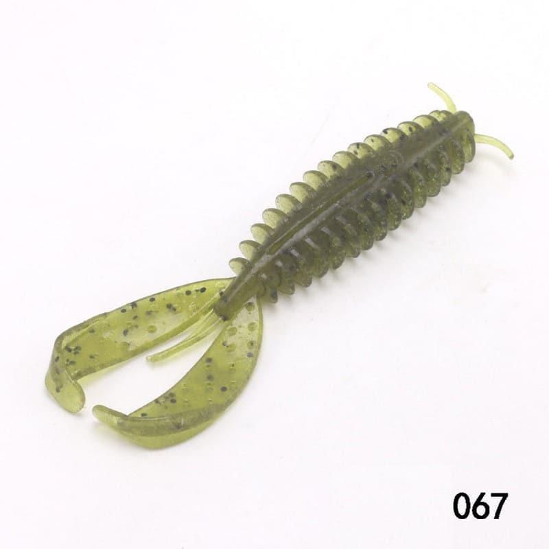 Dr.Fish 6/8pcs Twin Tail Worms 3.54'' - Dr.Fish Tackles