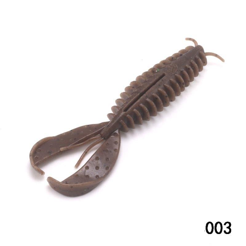Dr.Fish 6/8pcs Twin Tail Worms 3.54'' - Dr.Fish Tackles