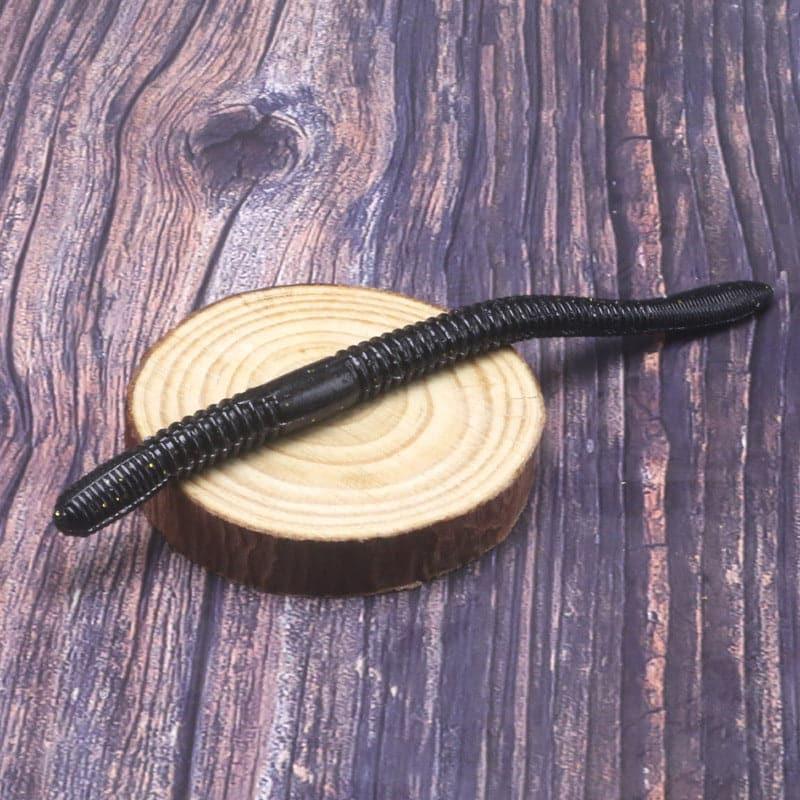 Dr.Fish 10pcs Soft Worms Sinking 4.53'' - Dr.Fish Tackles