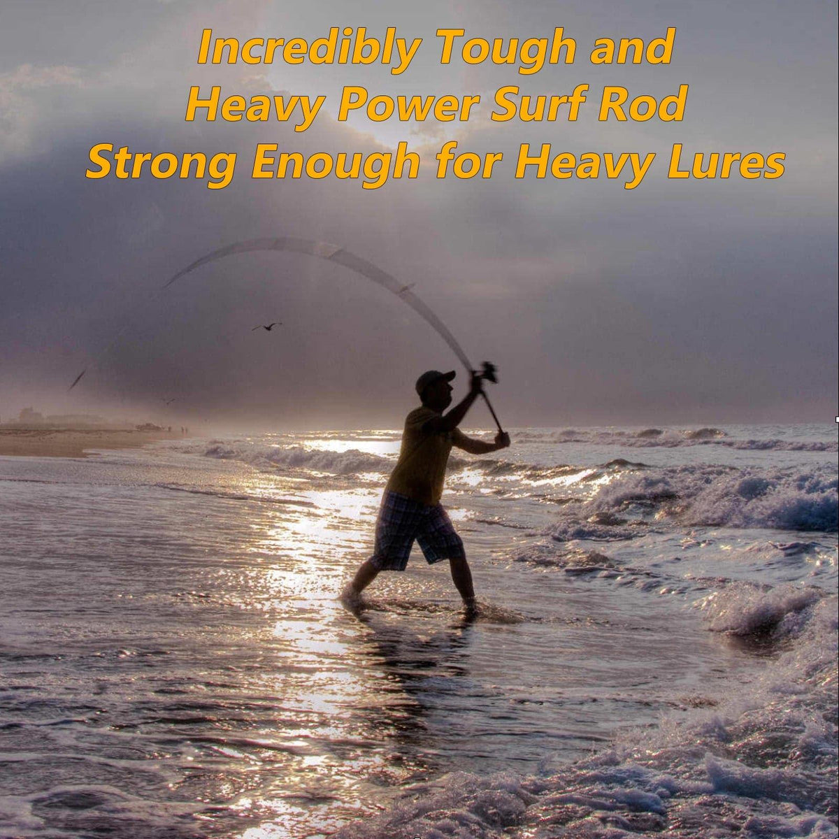 Dr.Fish Hard Surf Spinning Rod 11.8ft 3 Section - Dr.Fish Tackles