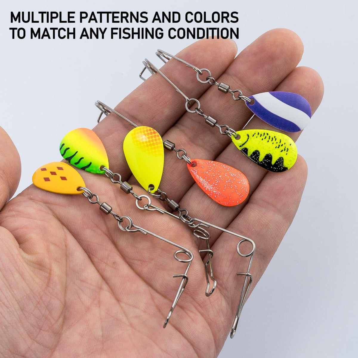 Dr.Fish 10pcs Spinnerbait Arms #2 Blade - Dr.Fish Tackles