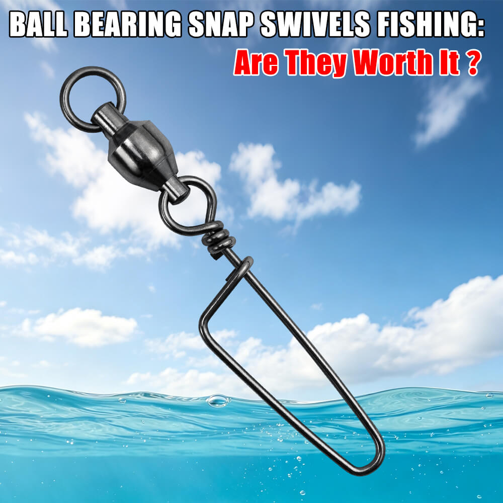Ball bearing snap swivels fishing tackle
