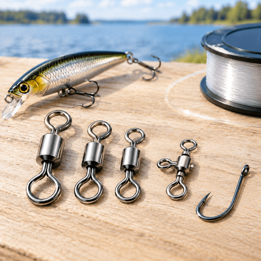Fishing Lure Swivels How to Pick the Right Swivel for Lures